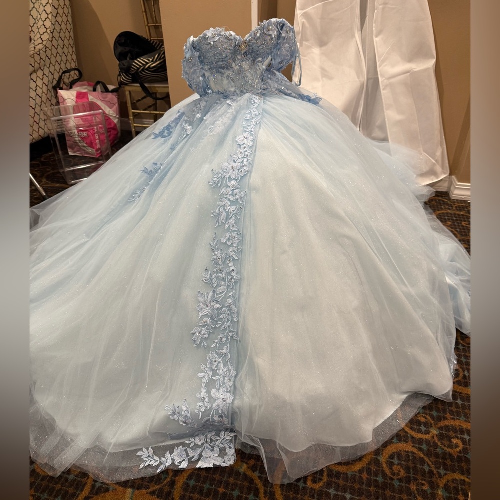 Elegant Blue Kids Dress